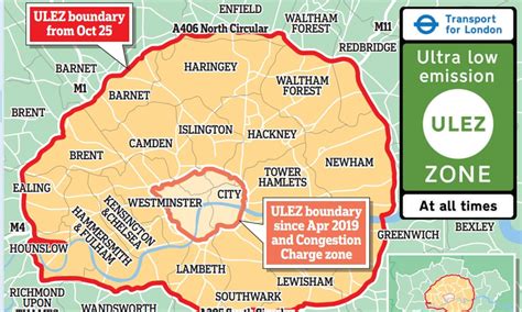 London Ulez Map Shows The Areas To Be Hit With Charge If | Hot Sex Picture