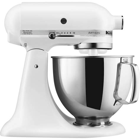 Customer Reviews: KitchenAid Artisan Tilt-Head Stand Mixer Matte White ...