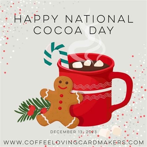 Hot Cocoa & Christmas Cheer | Coffee Loving Cardmakers + National Cocoa ...