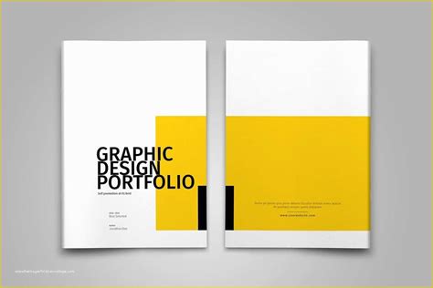 Graphic Design Portfolio Template Free Of Graphic Design Portfolio ...