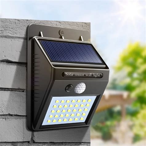 Aliexpress.com : Buy Night Light Solar Powered 35 30 20 LED Wall Lamp ...