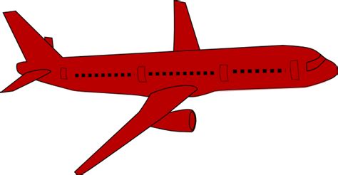 Free Red Airplane Cliparts, Download Free Red Airplane Cliparts png ...