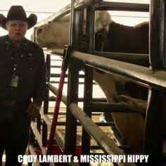 Cody Lambert and the HUGE Mississippi Hippie! Pro Rodeo, Bucking Bulls ...