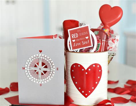 Cute Valentine's Day Gift Idea: RED-iculous Basket