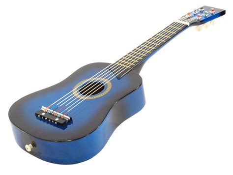 25" Children's Kids Toy Acoustic Guitar Blue with Bag and Accessories ...