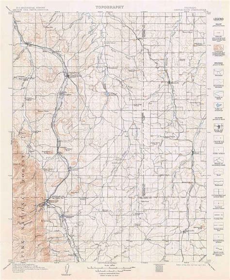 1913 Topo Map of Castle Rock Colorado - Etsy