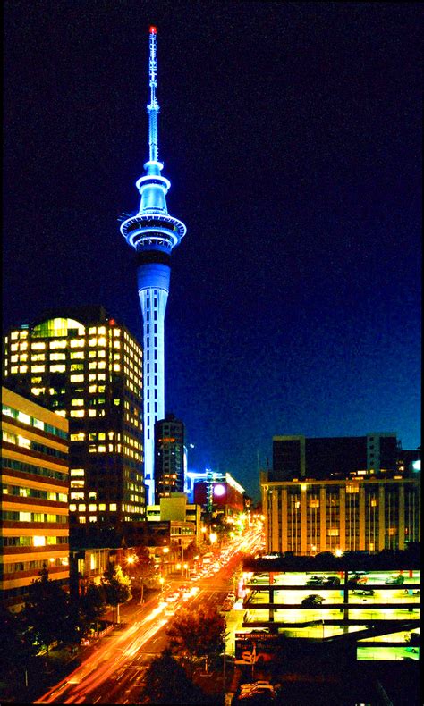 Sky Tower – Light Works Ltd. – Architectural Lighting Design, New Zealand