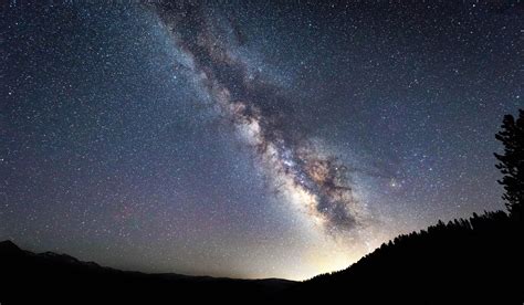 Milky Way Night Sky