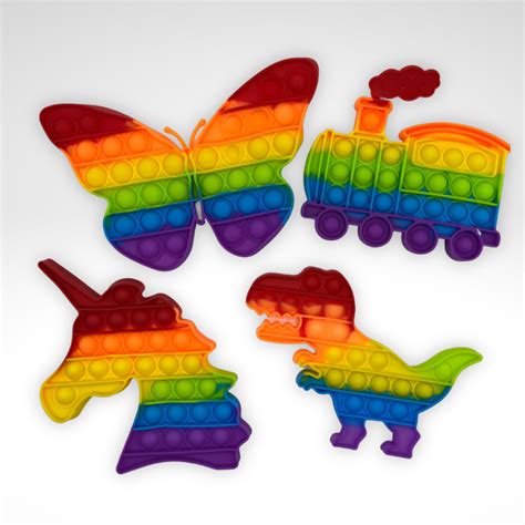 Rainbow Pop It Fidget | Pop It Fidget Toy Shop Australia – The Sensory ...