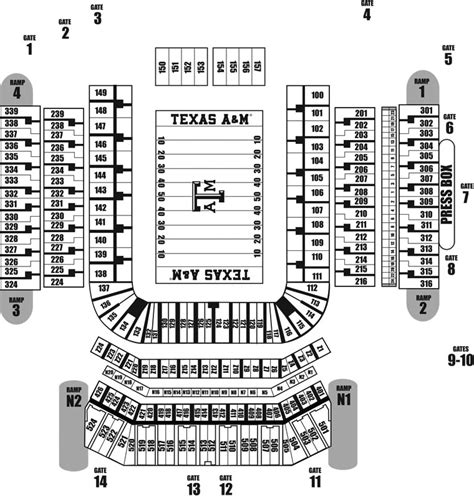 Tiger Stadium Stadium Seating Chart