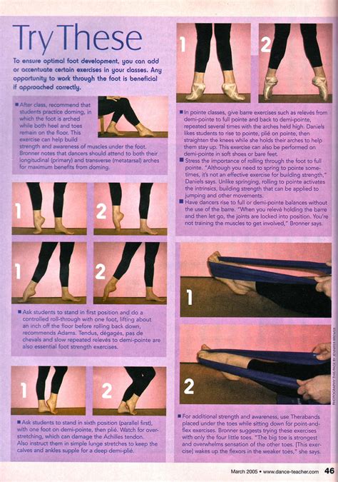 Developing Foot Strength - Dance Teacher Fitness Workouts, Zumba ...