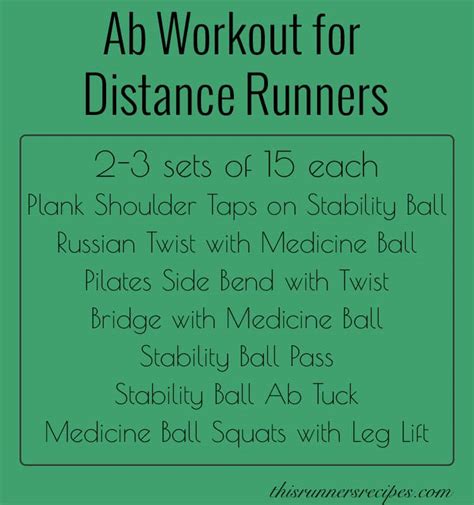 Core Workout For Middle Distance Runners | EOUA Blog