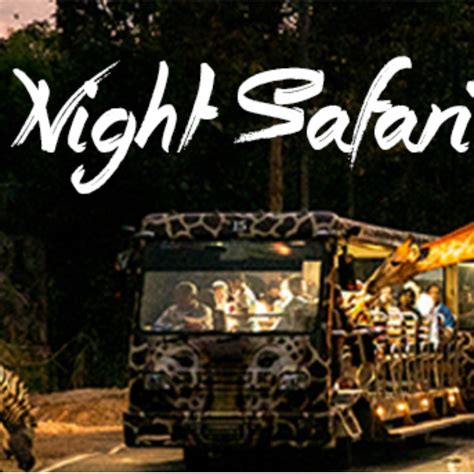 Singapore Night safari with tram ride, Tickets & Vouchers, Local ...