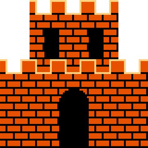 Minecraft Mario Castle