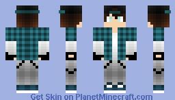 Cool Boy / bby blue eyes Minecraft Skin