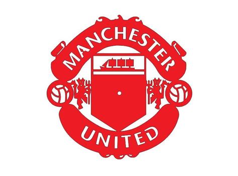 Free Manchester United Cnc Logo Vector Clock Download DXF – DXF ...