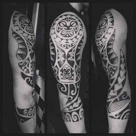 Awesome Black Tribal Sleeve | Best tattoo design ideas