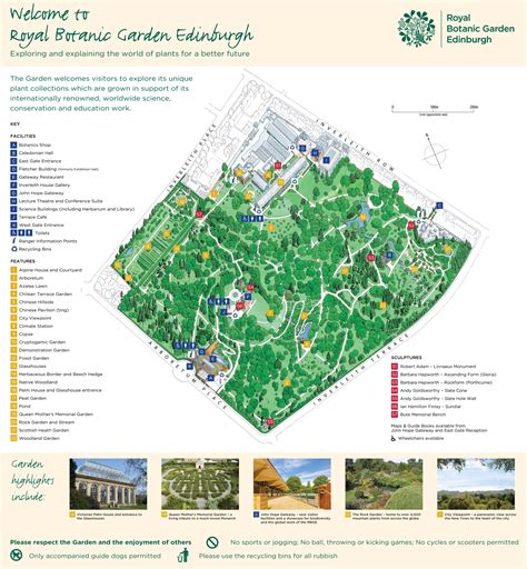 Edinburgh Royal Botanic Garden map - Ontheworldmap.com