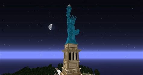 Statue of Liberty Minecraft Map