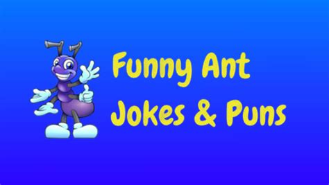 Funny Ant Jokes for Big Laughs Free - Teal Smiles