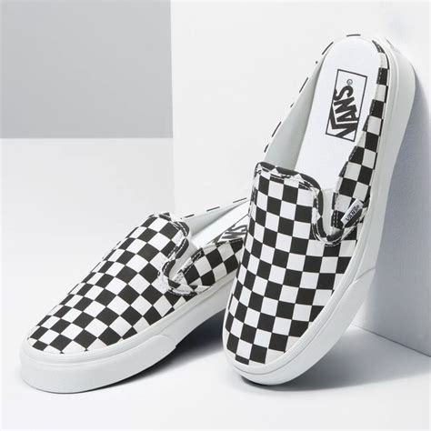 Vans Classic Checkerboard Pack Slip-On Mule Shoe - Women's - Footwear