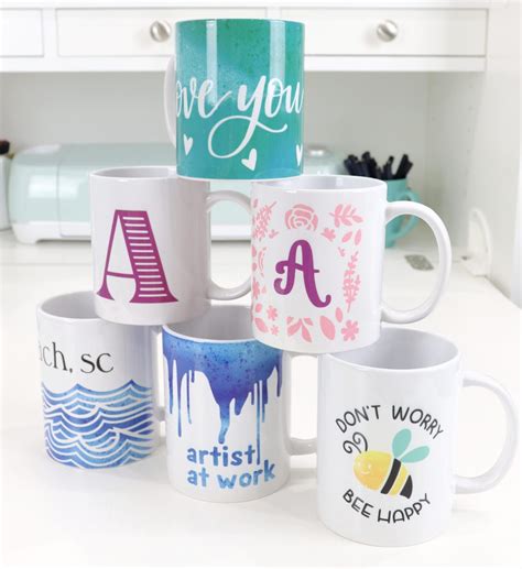 Personalized Mugs with Cricut Mug Press - Amy Latta Creations