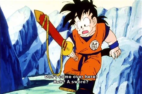 Dragon Ball Z Kid Gohan Sword