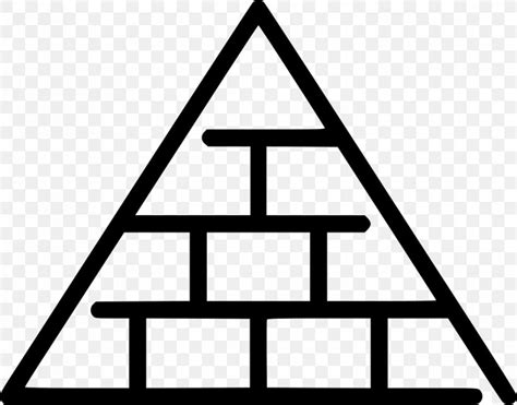 Pyramid Clip Art, PNG, 980x768px, Pyramid, Area, Black And White ...