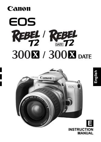 Canon Rebel T2 Manual - User Guide PDF