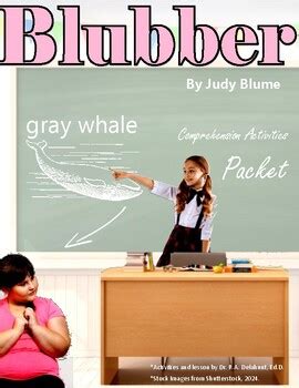 Blubber by Judy Blume-- Comprehension Activity Packet by robin's red nest