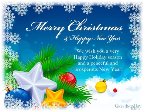 Xmas Greeting Card Messages` - Card Template