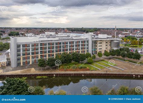 Aerial View of Doncaster College Campus Building and University Centre ...