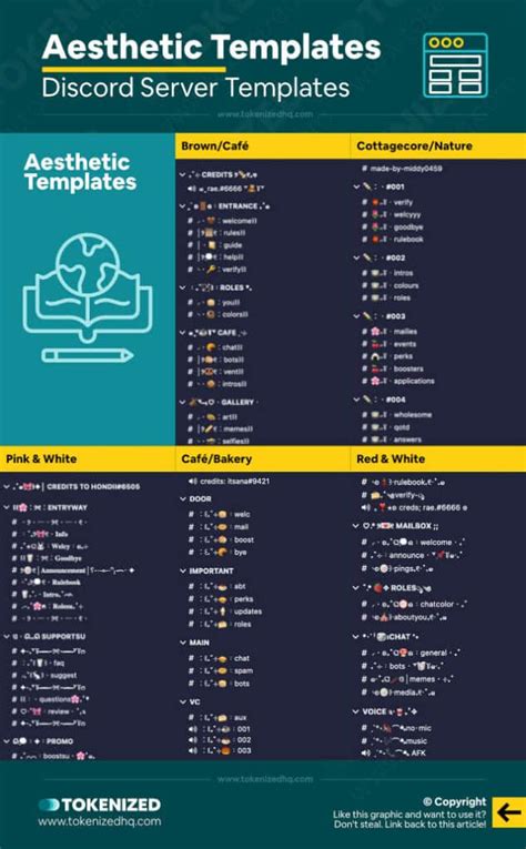 25+ Beautiful Discord Server Templates in 2023 — Tokenized