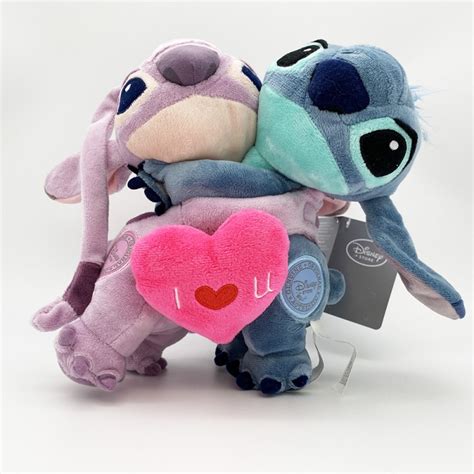 Stitch And Angel Plush