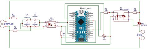 Triac Dimmer Circuit Schematic