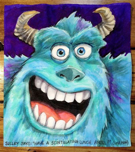 Daily Napkins: Sulley From Monsters Inc.