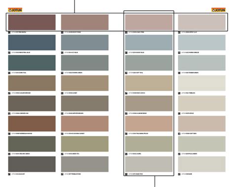 Jotun Interior Paint Color Chart | Psoriasisguru.com