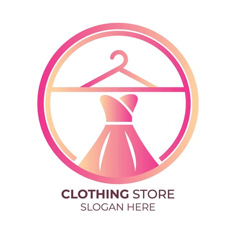 flat design clothing store logo template 32718550 Vector Art at Vecteezy