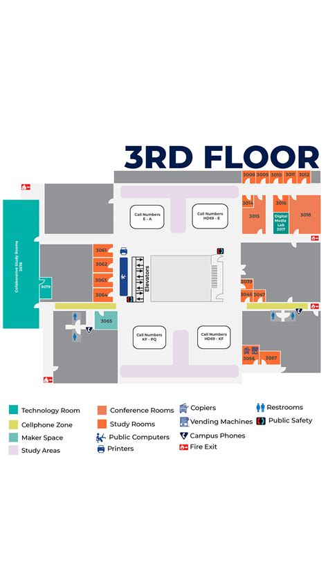 Wayfinding Map for the Alvin Sherman Library on Behance