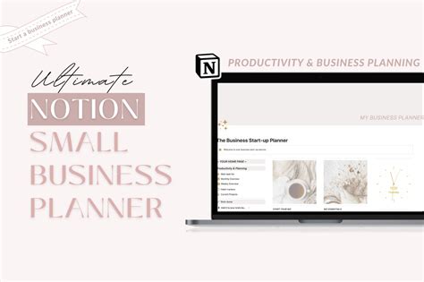 Notion template business planner | Templates & Themes ~ Creative Market