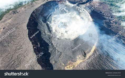 Aerial View Mount Slamet Gunung Slamet Stock Photo 2240063405 ...