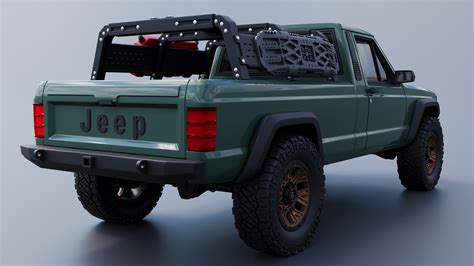 3D file Jeep Comanche 1985 Custom 🚗・Model to download and 3D print・Cults