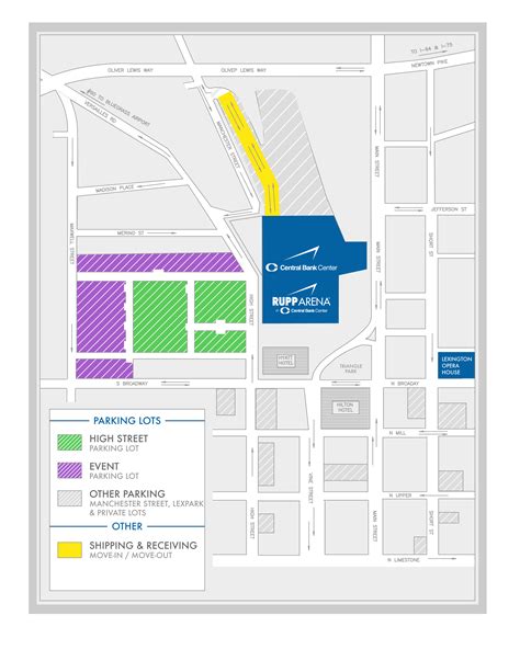 Rupp Arena Directions & Parking | Central Bank Center