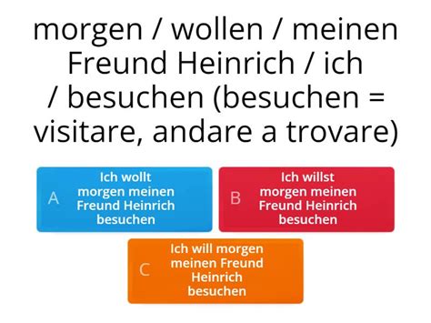 Modalverben | Konjugation | Deutsch - Quiz