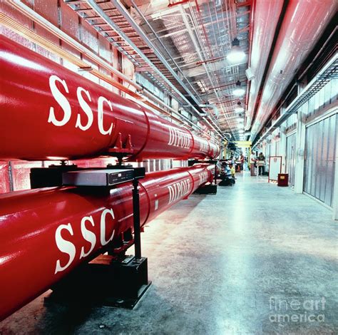 Magnet Test Facility At Ssc Laboratory Photograph by Superconducting ...