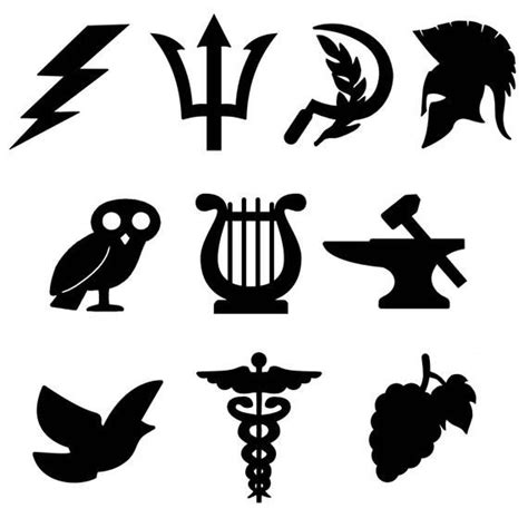 Percy Jackson Cabin Symbol Vinyl Stickers - Etsy | Percy jackson ...