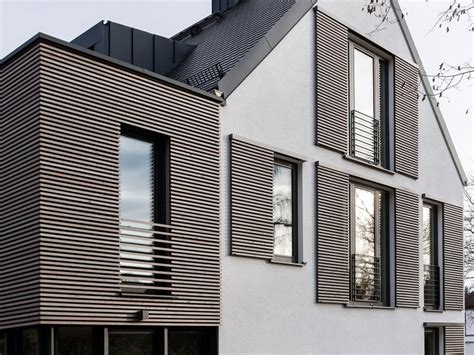 This house is an example of how to do modern window shutters