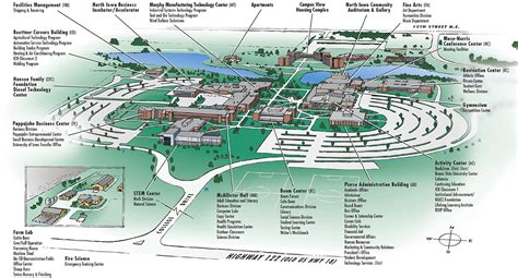 University Of Northern Iowa Campus Map