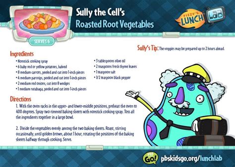 Kid-Friendly Recipes From PBS KIDS GO! and Fizzy’s Lunch Lab | Kid ...