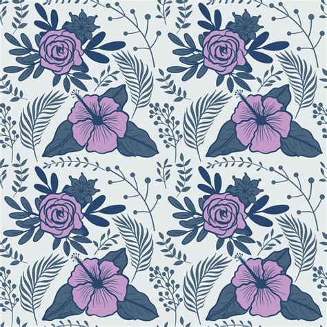 Floral seamless pattern. Floral repeat for textile and fabric. Flowers ...